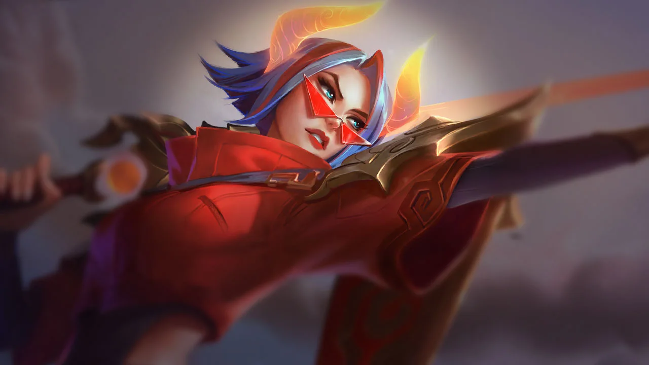 Lunar Beast Fiora splash art