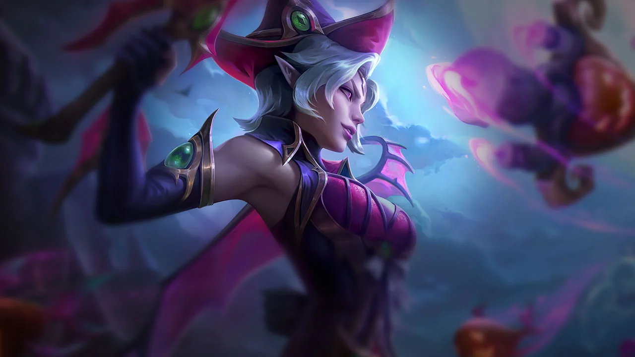 Bewitching Fiora splash art
