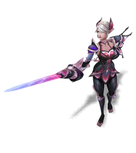 Faerie Court Fiora Obsidian chroma