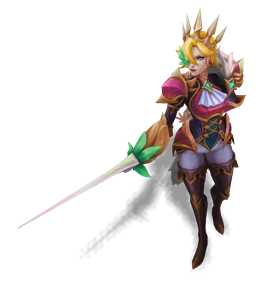 Battle Queen Fiora Ruby chroma