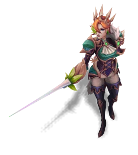 Battle Queen Fiora Emerald chroma
