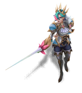 Battle Queen Fiora Obsidian chroma