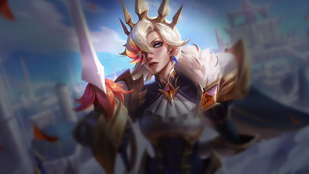 Battle Queen Fiora splash art