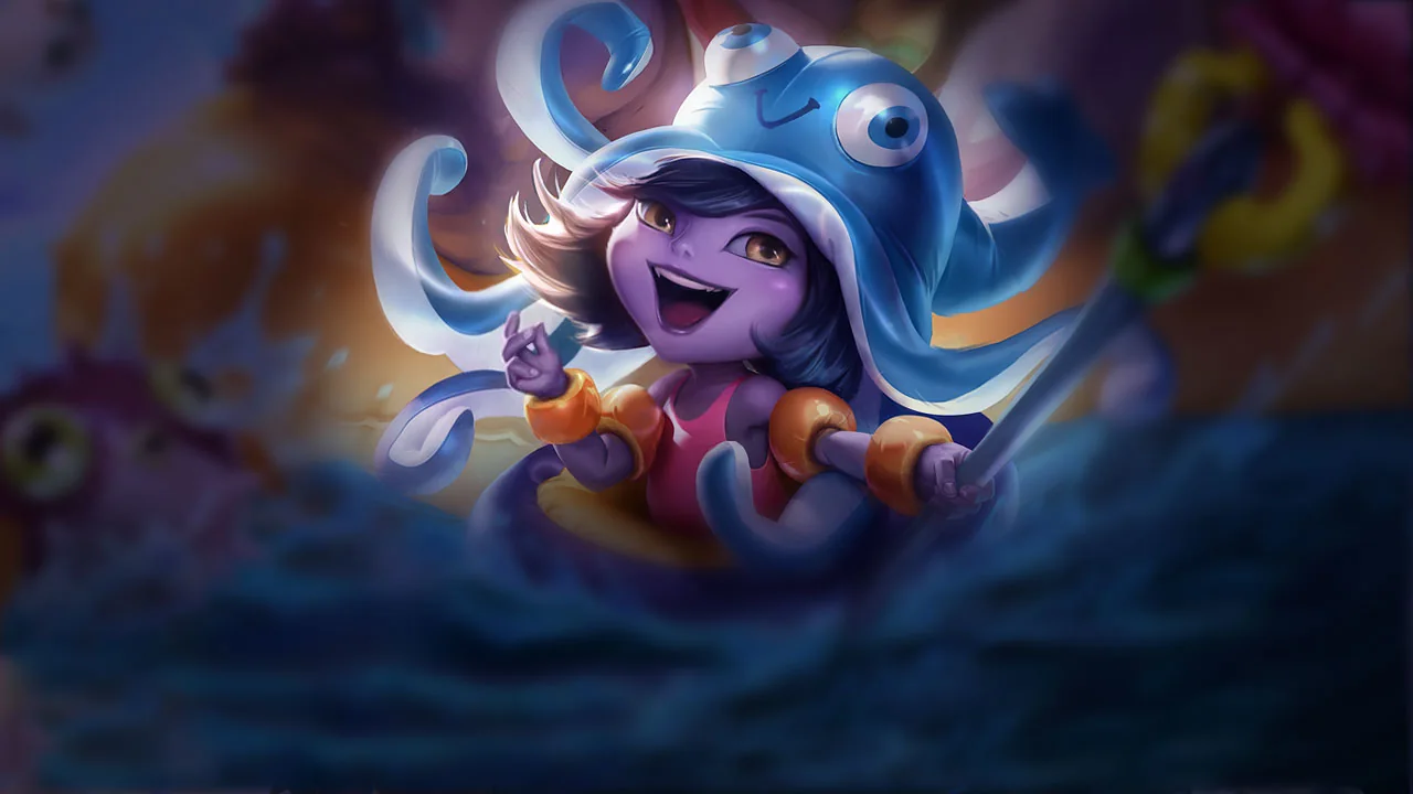 Pool Party Lulu splash art