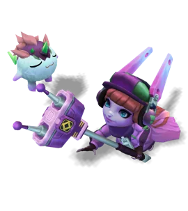 Monster Tamer Lulu Amethyst chroma