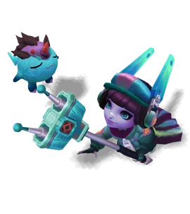 Monster Tamer Lulu Turquoise chroma