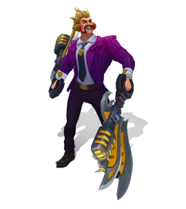 Primetime Draven Tanzanite chroma