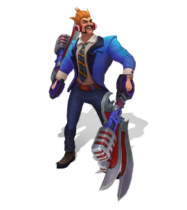 Primetime Draven Sapphire chroma