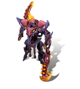 Mecha Kingdoms Draven Ruby chroma