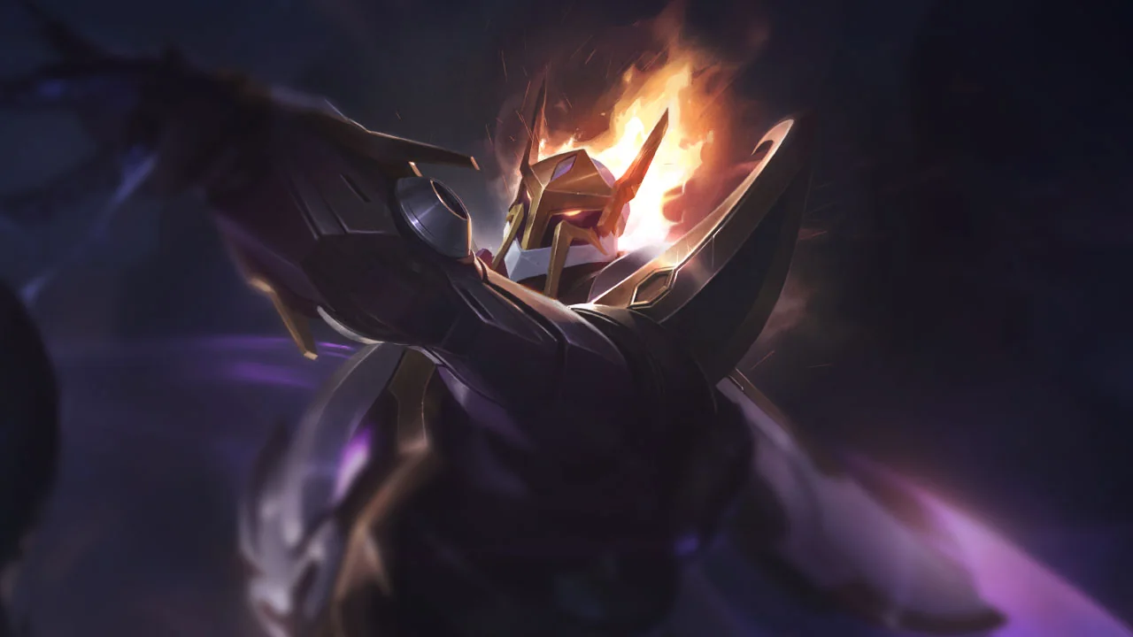 Mecha Kingdoms Draven splash art