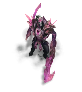 Ruined Draven Rose Quartz chroma