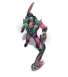 Debonair Draven Rose Quartz chroma