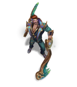 Debonair Draven Turquoise chroma