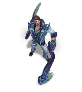 Debonair Draven Cerulean Club chroma