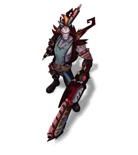 Fright Night Draven Ruby chroma