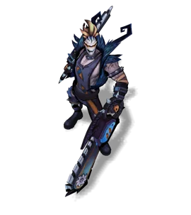 Fright Night Draven Sapphire chroma
