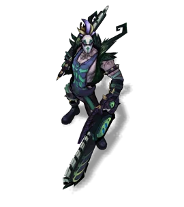 Fright Night Draven Emerald chroma