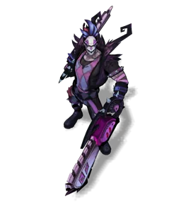 Fright Night Draven Tanzanite chroma
