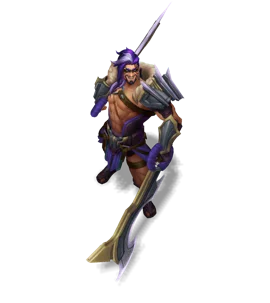 Grand Reckoning Draven Tanzanite chroma