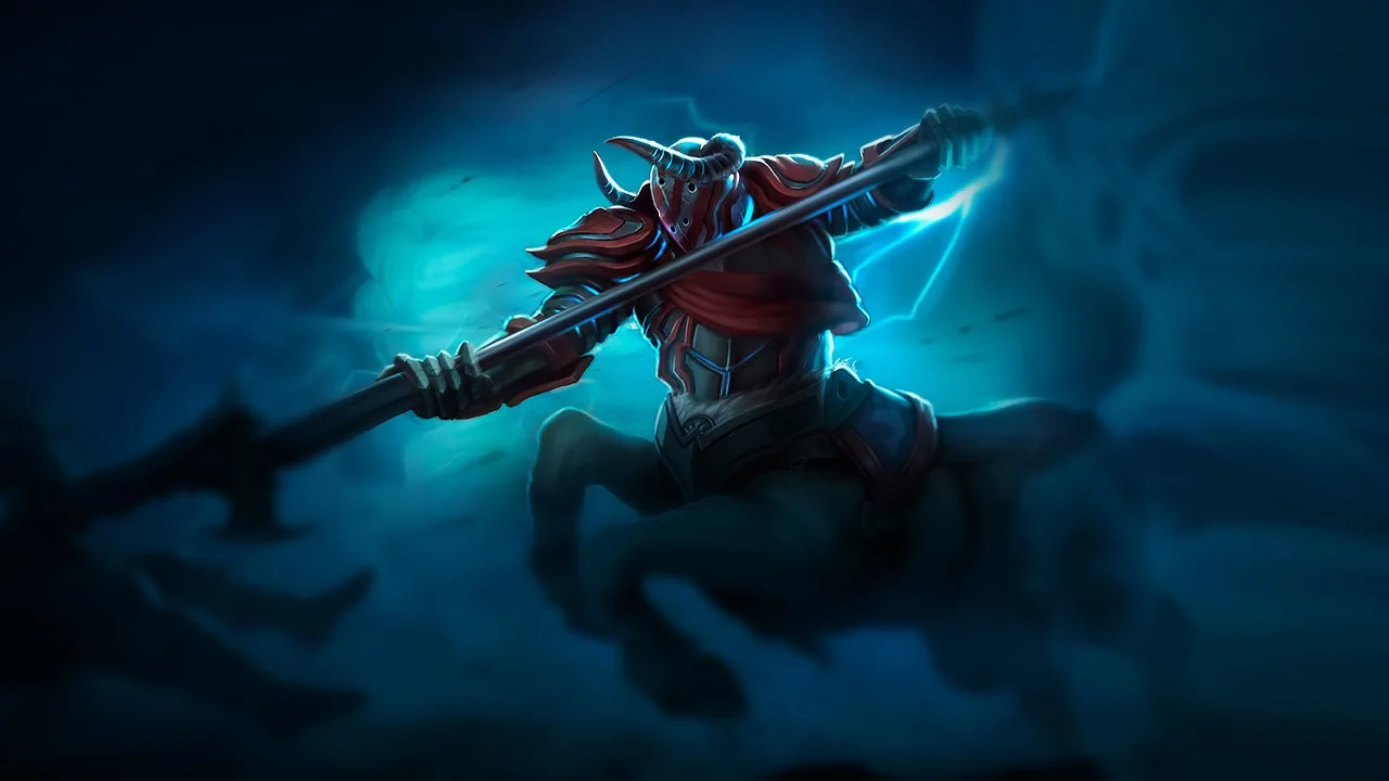 Blood Knight Hecarim splash art