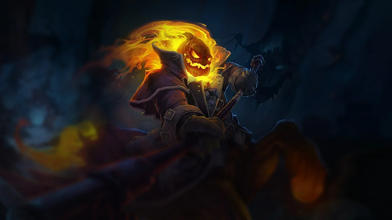 Headless Hecarim splash art