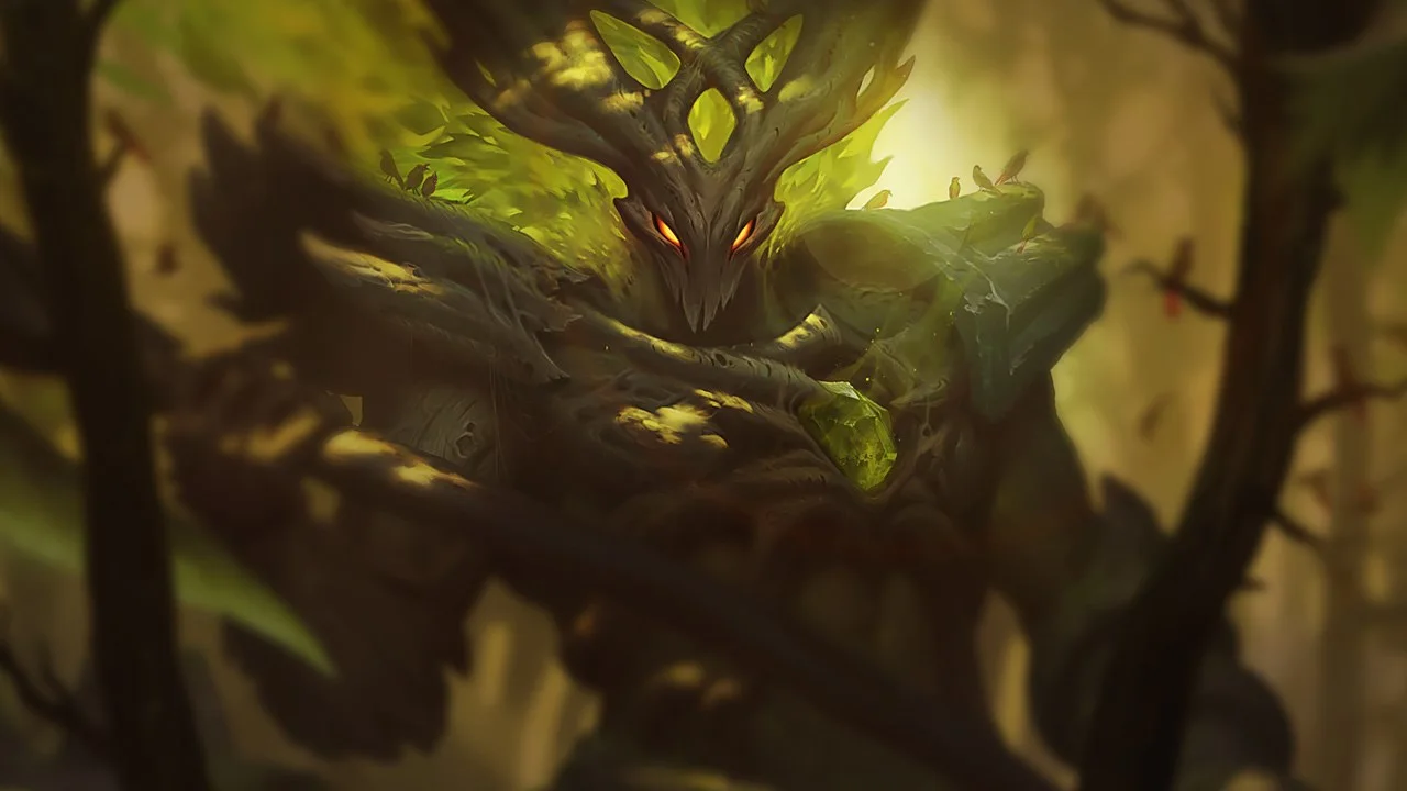 Elderwood Hecarim splash art