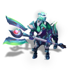 Cosmic Charger Hecarim Turquoise chroma