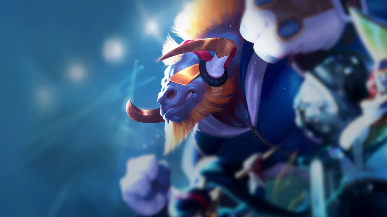 SKT T1 Alistar splash art