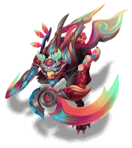 Lunar Guardian Kha'Zix Ruby chroma
