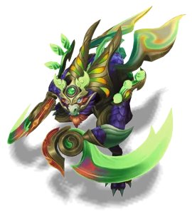 Lunar Guardian Kha'Zix Emerald chroma