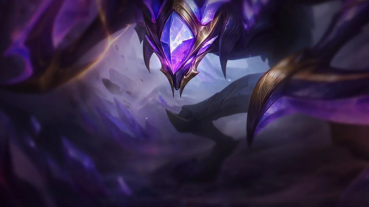 Crystalis Indomitus Kha'Zix splash art