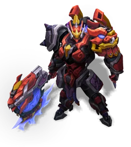 Mecha Kingdoms Ruby chroma
