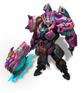 Mecha Kingdoms Rose Quartz chroma