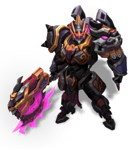 Mecha Kingdoms Obsidian chroma