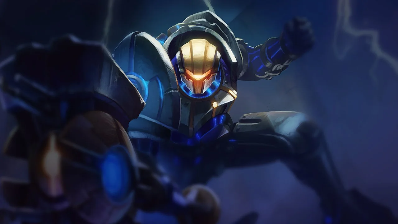 Full Metal Jayce splash art