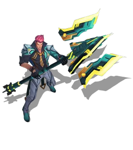 Battle Academia Jayce Turquoise chroma