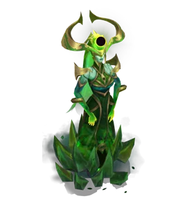 Dark Cosmic Lissandra Emerald chroma