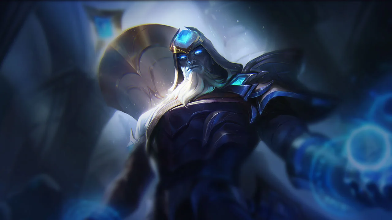 Worlds 2019 Ryze splash art