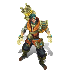 Guardian of the Sands Ryze Citrine chroma