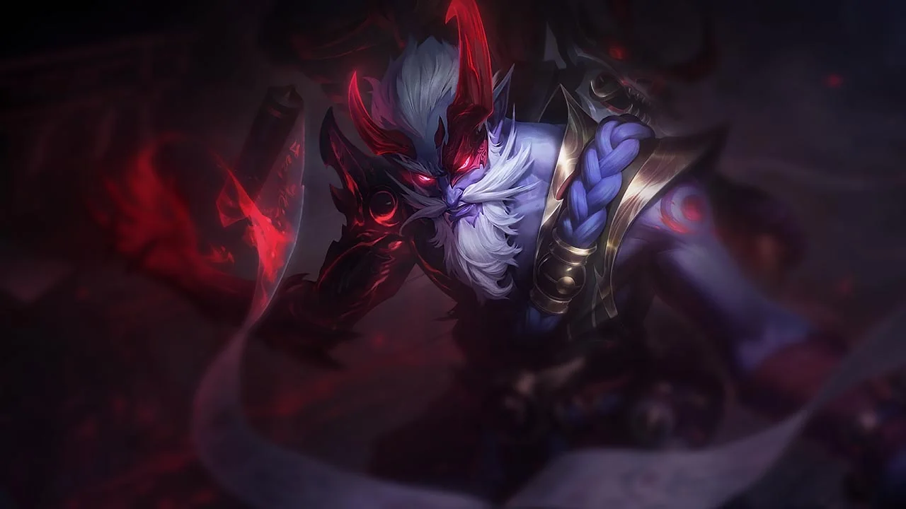 Blood Moon Ryze splash art