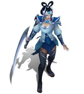 Lunar Goddess Diana Aquamarine chroma