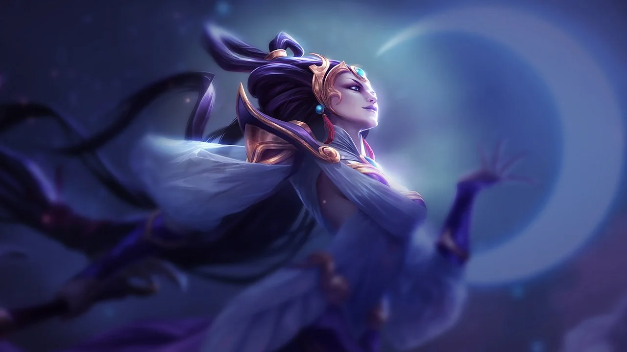 Lunar Goddess Diana splash art