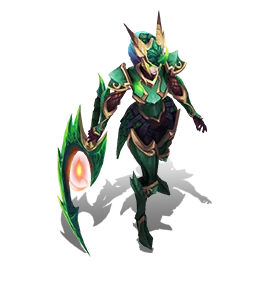 Dragonslayer Diana Emerald chroma