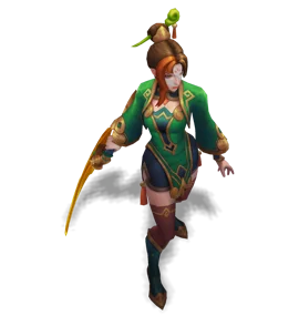 Firecracker Diana Emerald chroma