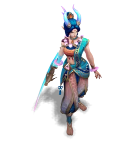 Heavenscale Diana Aquamarine chroma