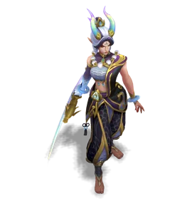 Heavenscale Diana Obsidian chroma