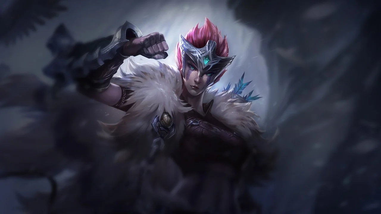Woad Scout Quinn splash art