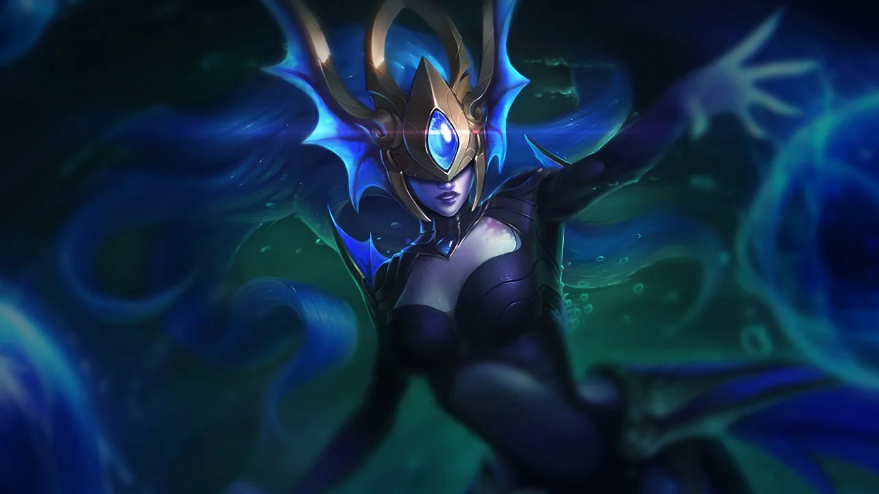 Atlantean Syndra splash art