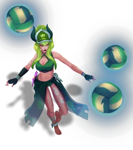 Pool Party Syndra Emerald chroma