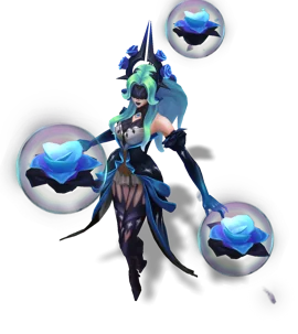 Withered Rose Syndra Sapphire chroma